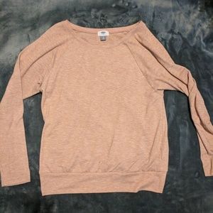 Old Navy Tan Lightweight Sweatshirt
